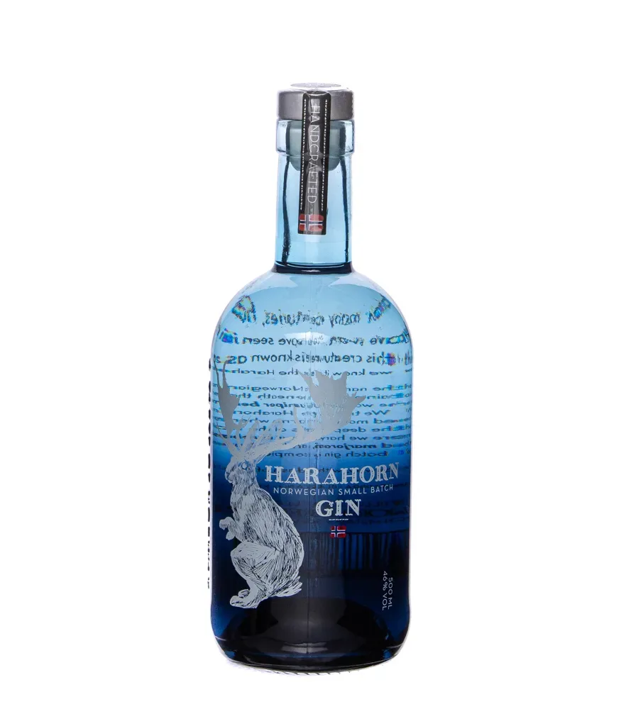 Harahorn Norwegian Small Batch Gin / 46 % Vol. / 0,5 Liter-Flasche