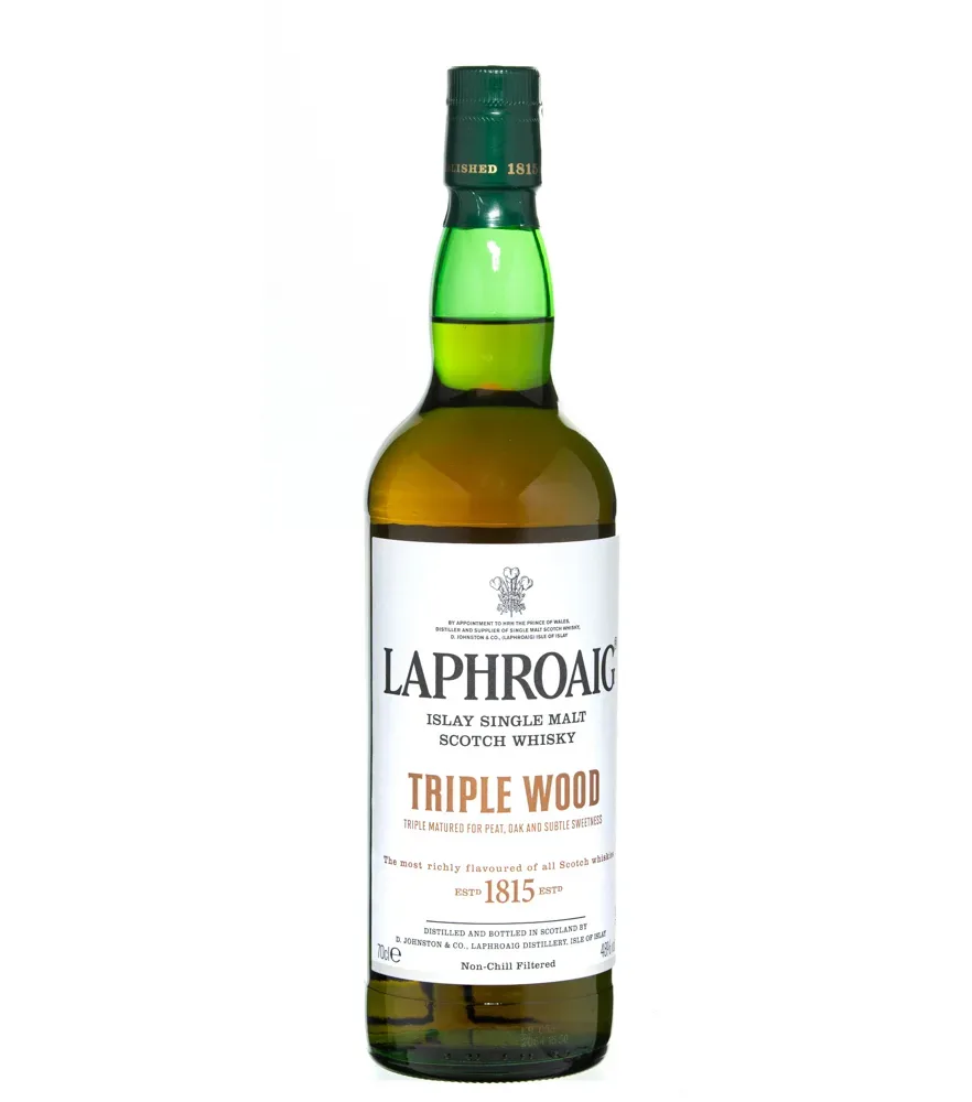 Laphroaig Triple Wood Islay Single Malt Scotch Whisky / 48 % Vol. / 0,7 Liter-Flasche in Geschenkdose