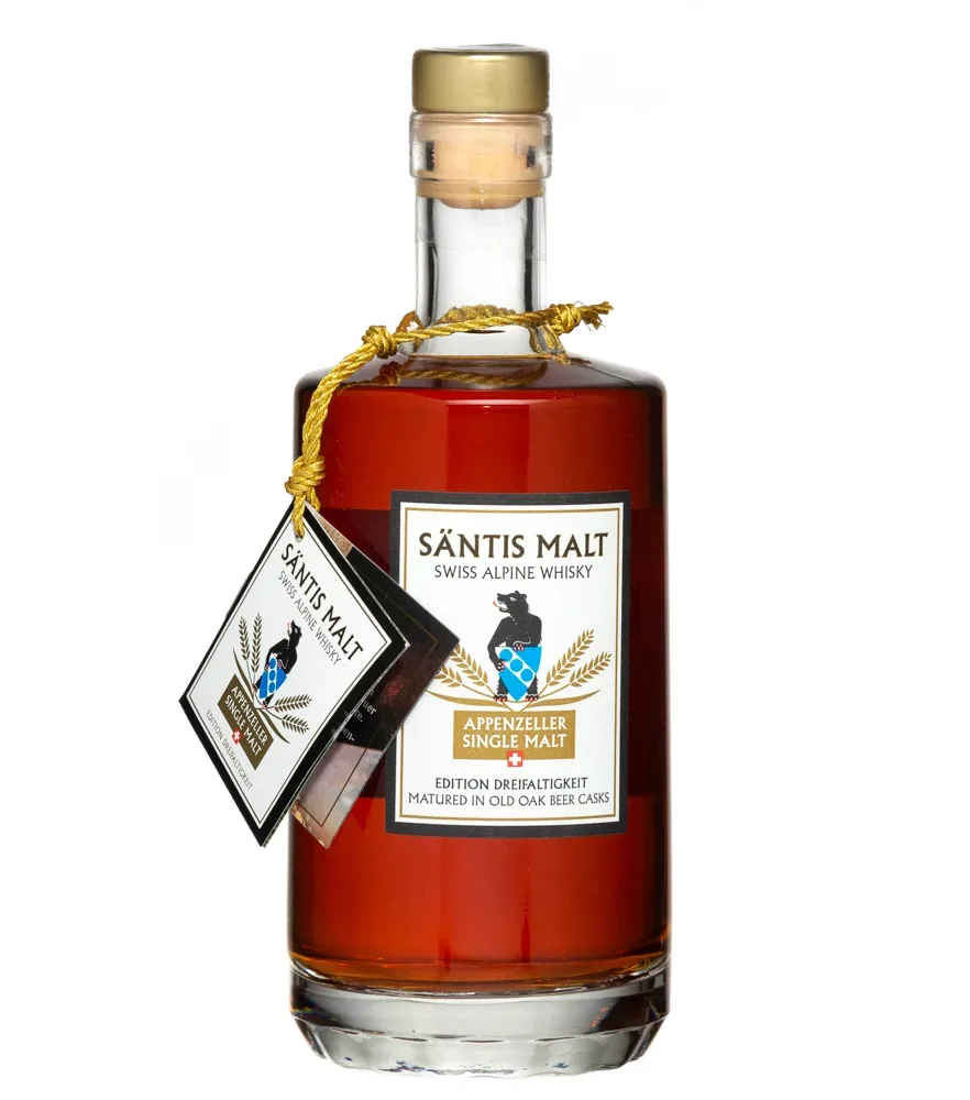 Säntis Malt Edition Dreifaltigkeit Swiss Alpine Whisky / 52 % Vol. / 0,5 Liter-Flasche