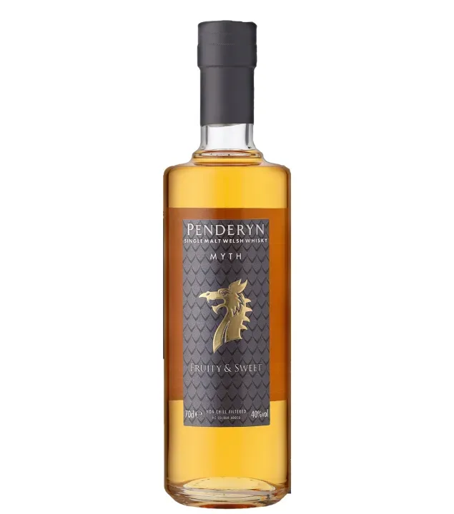 Penderyn Myth Single Malt Welsh Whisky / 41 % Vol. / 0,7 Liter-Flasche in Geschenkbox