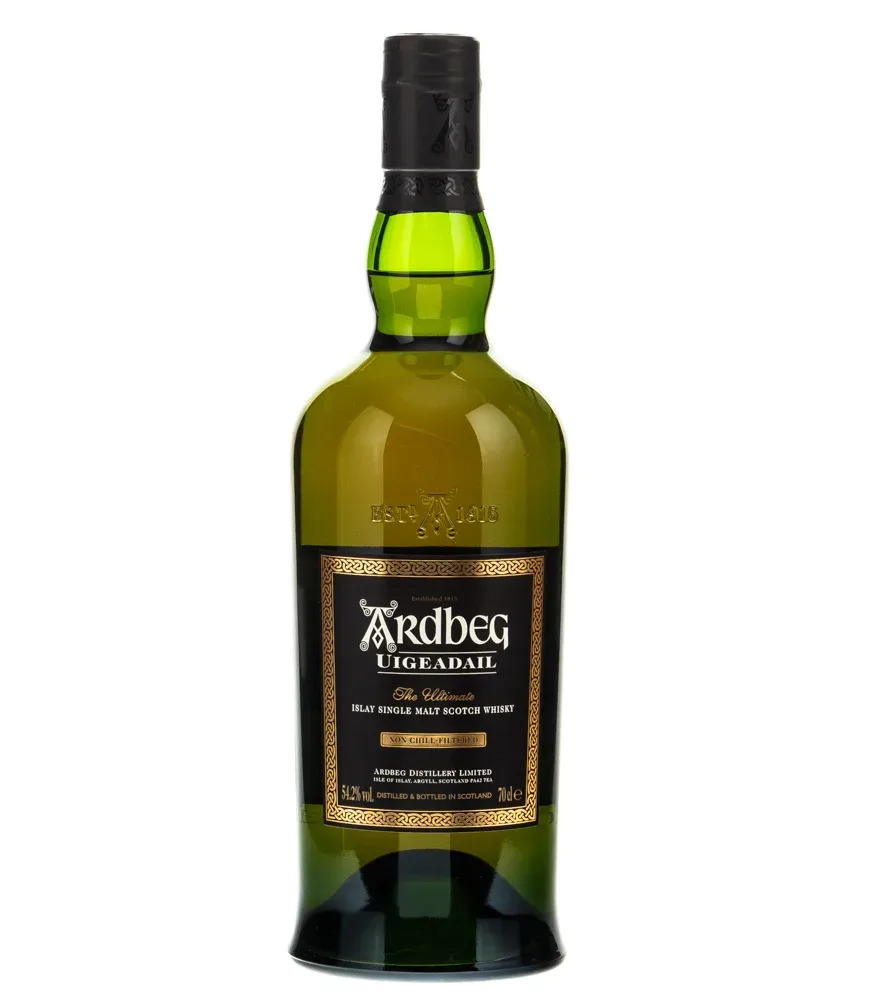 Ardbeg Uigeadail Islay Single Malt Scotch Whisky / 54,2 % Vol. / 0,7 Liter-Flasche in Geschenkbox