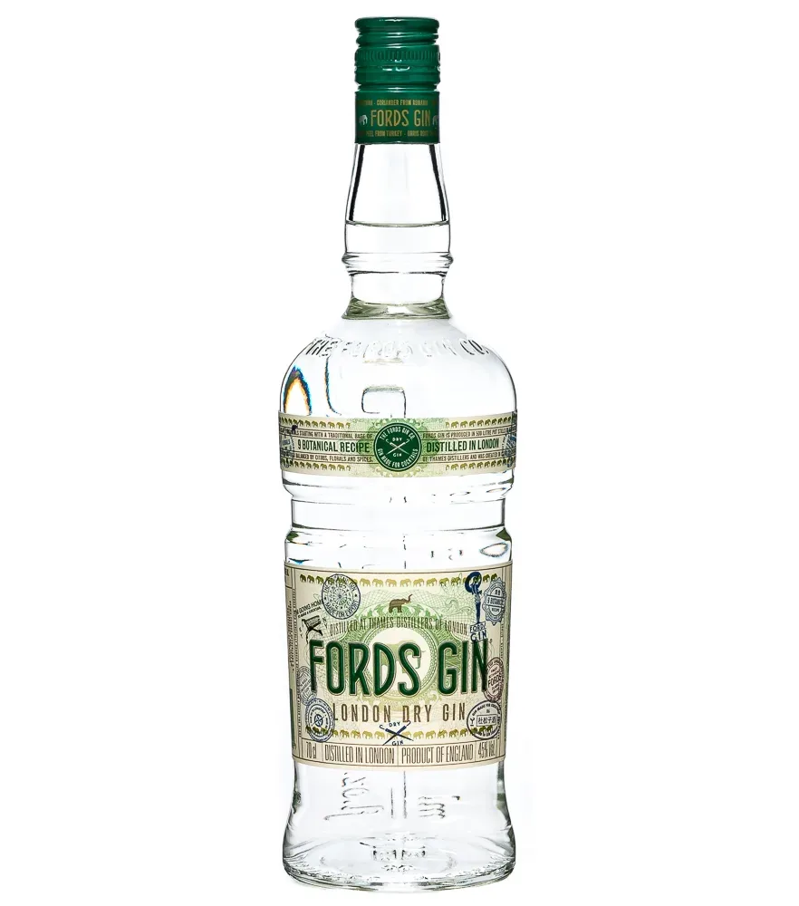 Fords London Dry Gin / 45 % vol / 0,7 Liter-Flasche