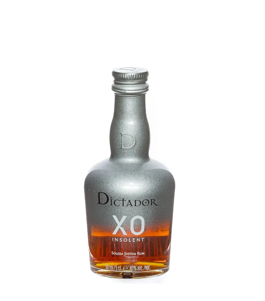 Dictador XO Insolent Colombian Aged Rum Miniatur / 40 % Vol. / 0,05 Liter-Flasche