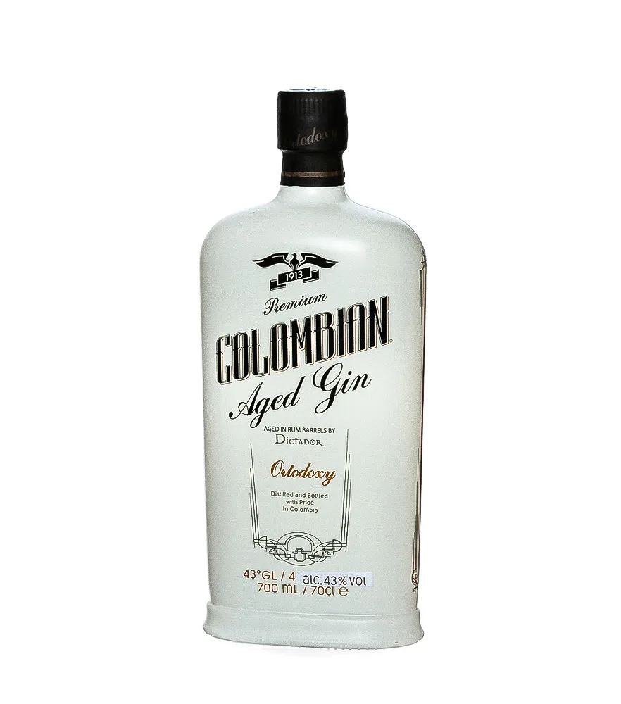 Dictador Premium Colombian Aged Gin Ortodoxy White / 43 % Vol. / 0,7 Liter-Flasche