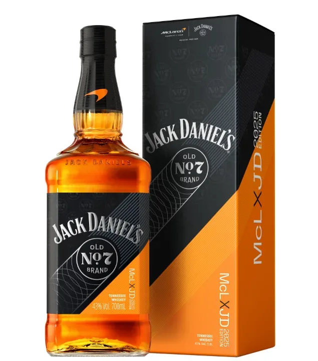 Jack Daniel’s McLaren McL x JD 2025 Edition Old No. 7 Tennessee Whiskey / 43 % vol / 0,7 l in Geschenkbox