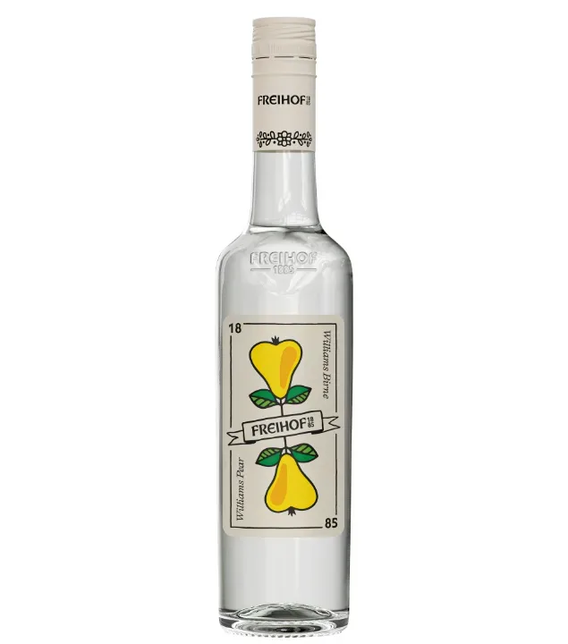 Freihof 1885 Williams Birnen Schnaps / 35 % vol / 1,0 Liter-Flasche