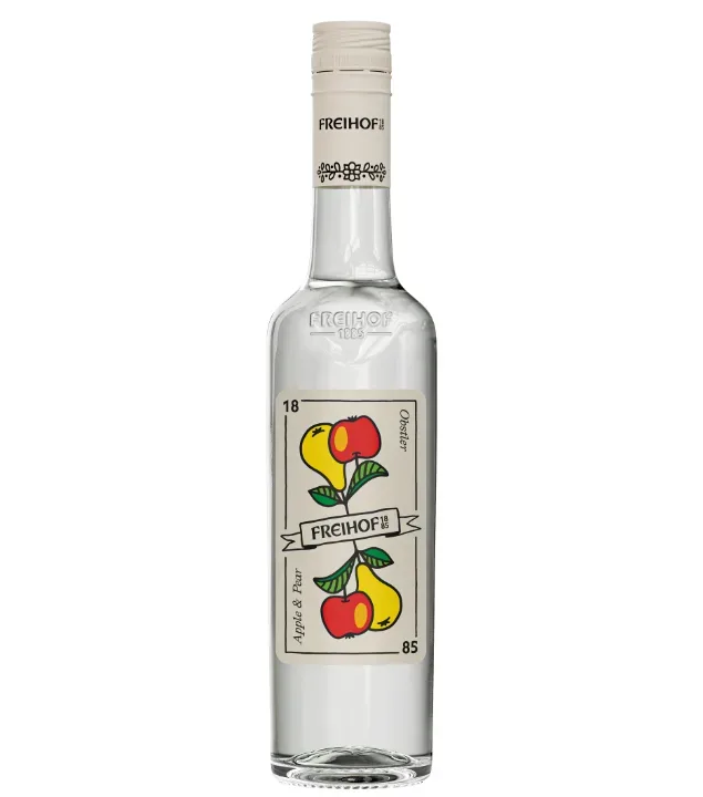 Freihof 1885 Obstler Schnaps / 35 % vol / 1,0 Liter-Flasche