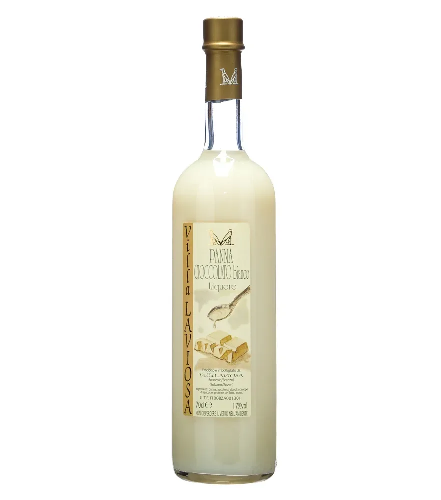 Villa Laviosa Panna e Cioccolato Bianco - Weißer Schokoladenlikör / 17 % Vol. / 0,7 Liter-Flasche