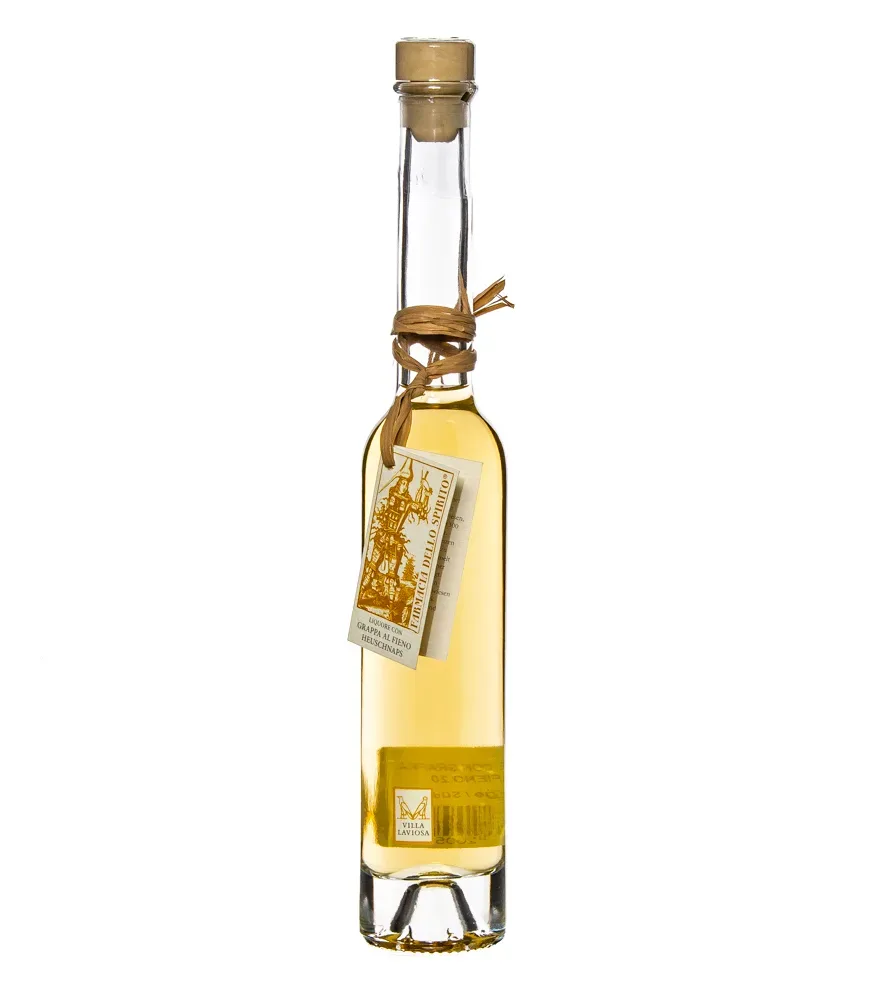 Villa Laviosa Heulikör Liquore con Grappa al Fieno / 30 % Vol. / 0,2 Liter-Flasche