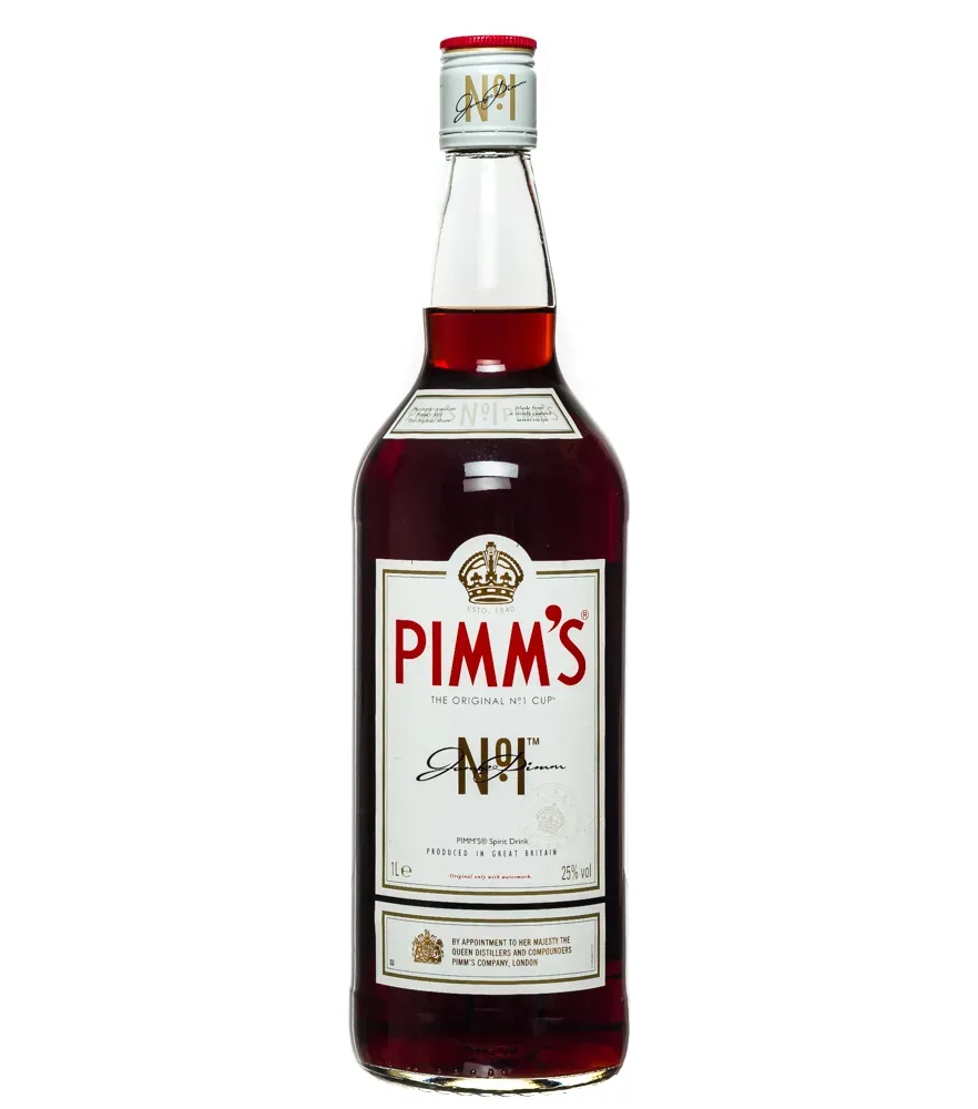 Pimm's No. 1 Cup: englischer Szene-Aperitif / 25 % Vol. / 1,0 Liter-Flasche