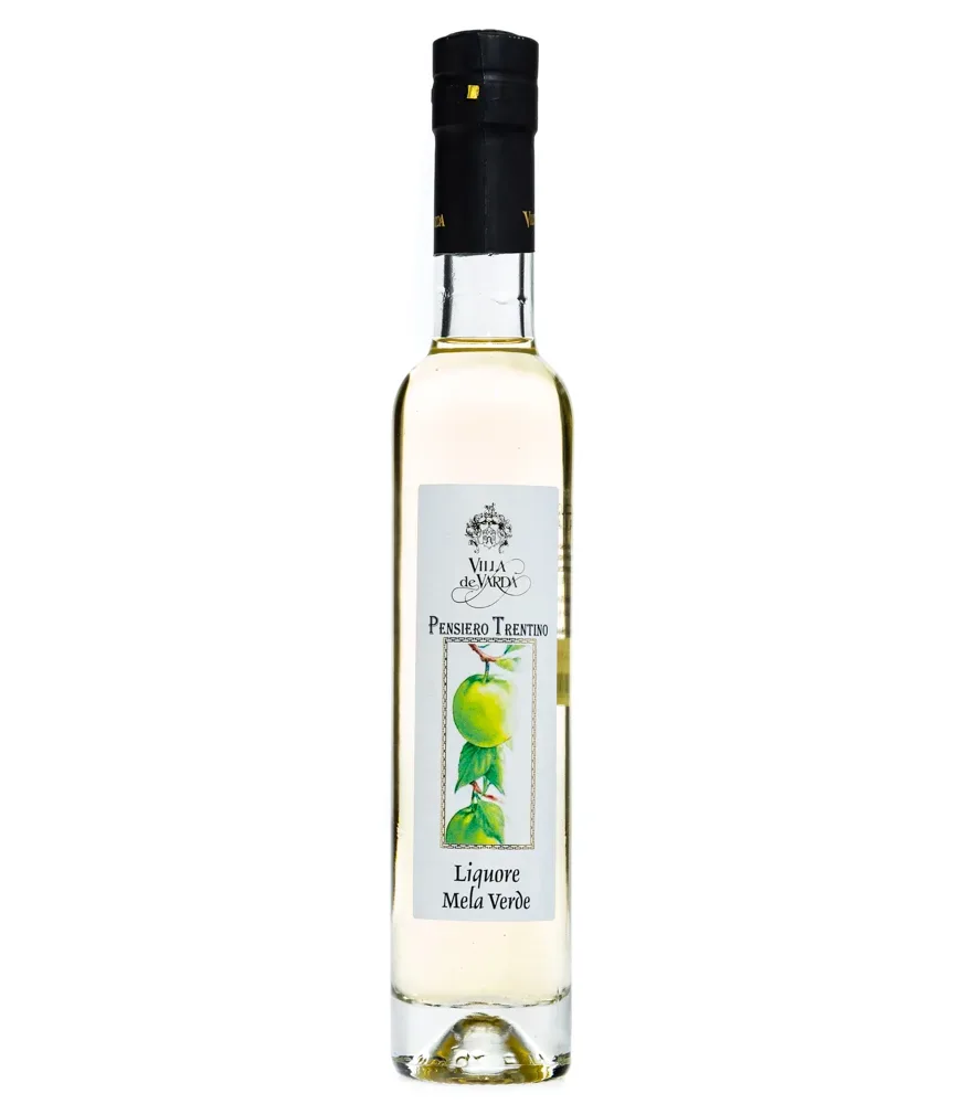 Villa de Varda Liquore Mela Verde Pensiero Trentino Likör mit Apfel / 28 % Vol. / 0,2 L Flasche