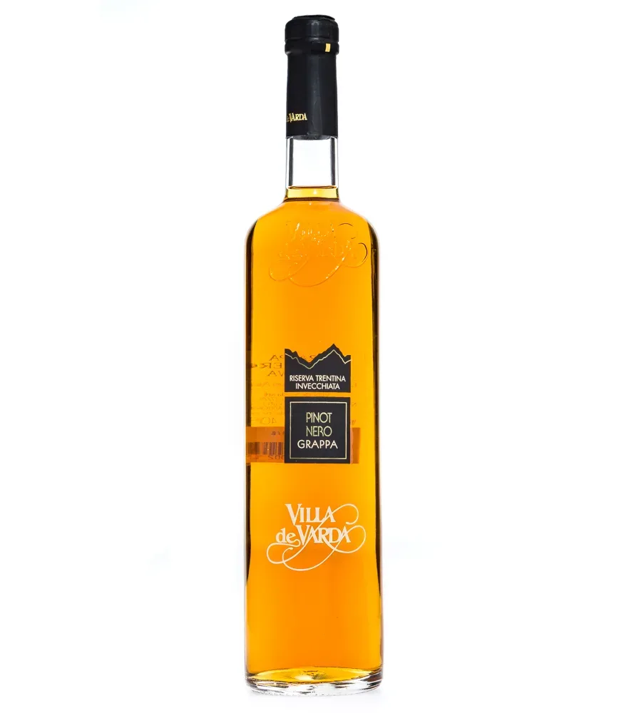 Villa de Varda Grappa Pinot Nero Riserva Invecchiata / 40 % Vol. / 0,7 Liter-Flasche