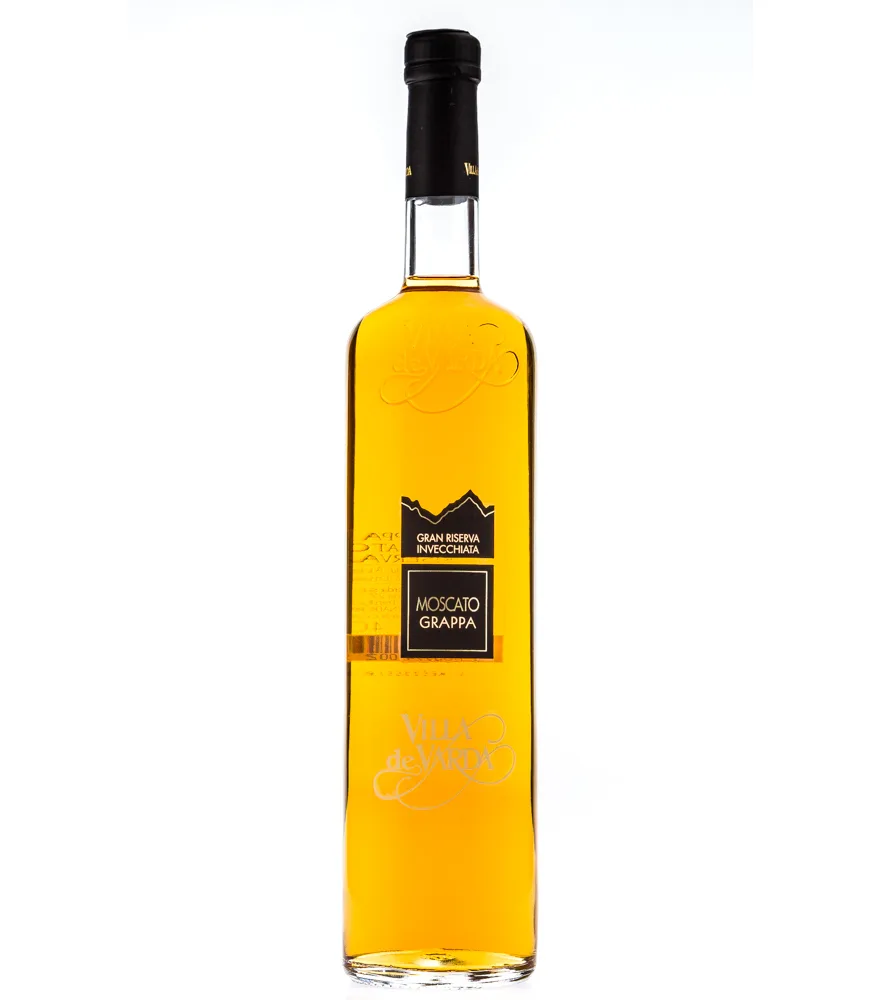 Villa de Varda Grappa Moscato Riserva Le Riserve / 40 % Vol. / 0,7 Liter-Flasche