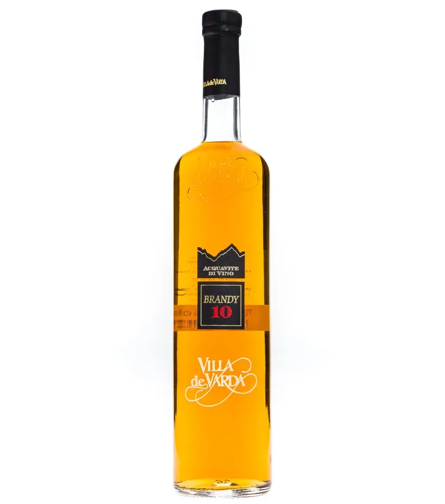 Villa de Varda Acquavite di Vino Brandy 10 Jahre Le Riserve / 40 % / 0,7 Liter-Flasche