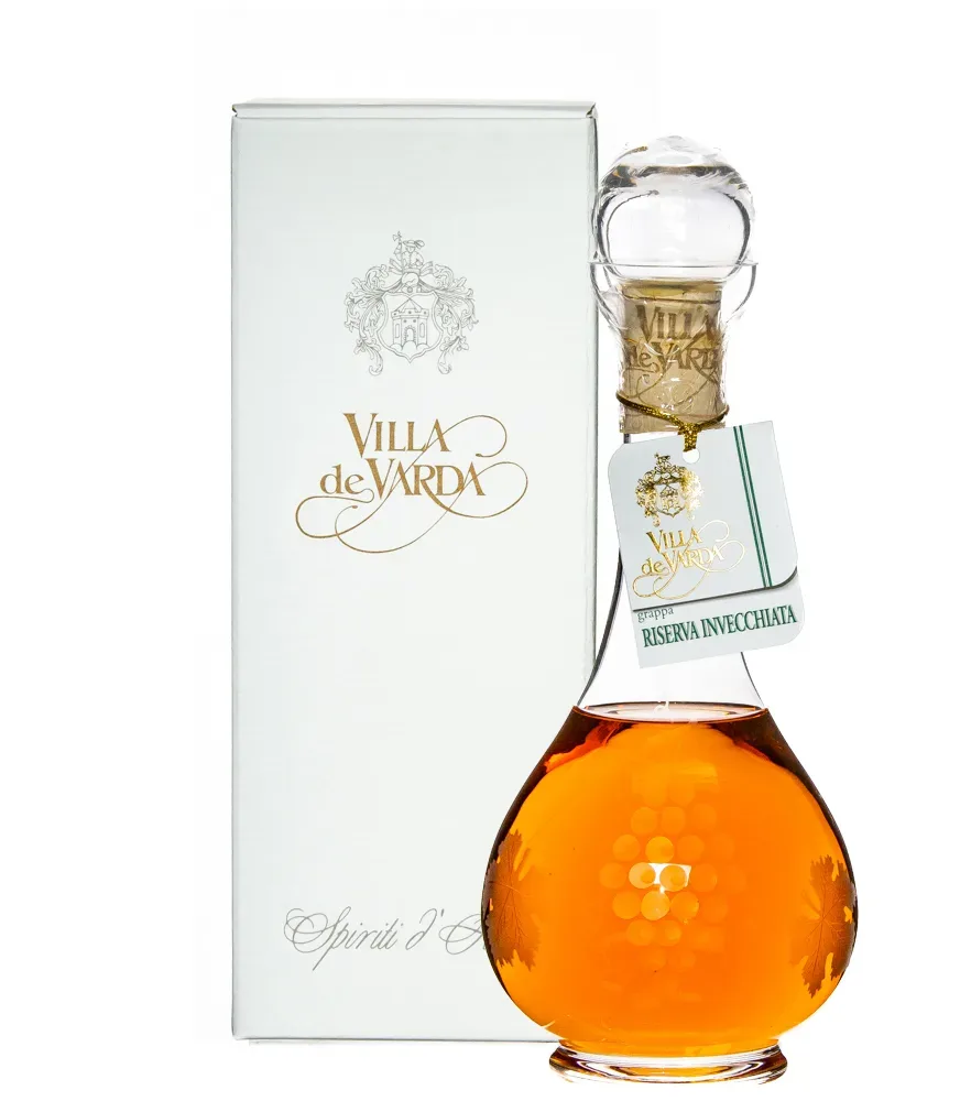 Villa de Varda Grappa Riserva Invecchiata Mormorio Della Foresta / 40 % Vol. / 0,7 Liter-Flasche