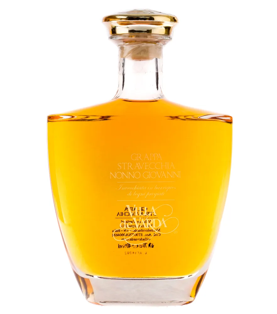 Villa de Varda Grappa Stravecchia Nonno Giovanni Alta Selezione / 40% Vol. / 0,7 Liter-Flasche