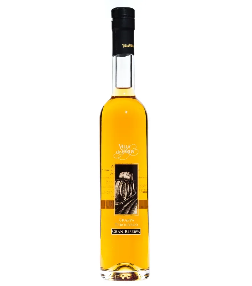 Villa de Varda Grappa Teroldego Riserva Mezzolitro / 40% Vol. / 0,5 Liter-Flasche