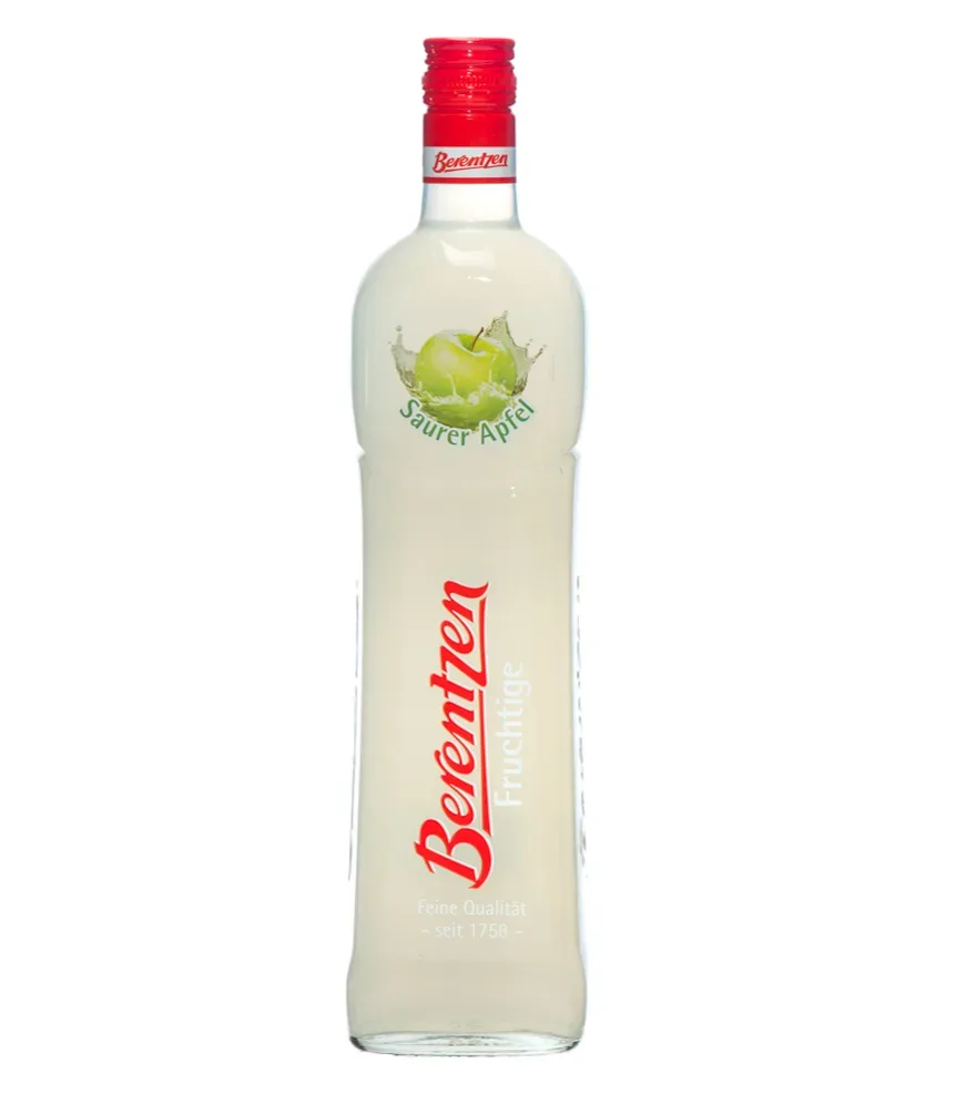 Berentzen Saurer Apfel Likör / 16 % Vol. / 0,7 Liter-Flasche