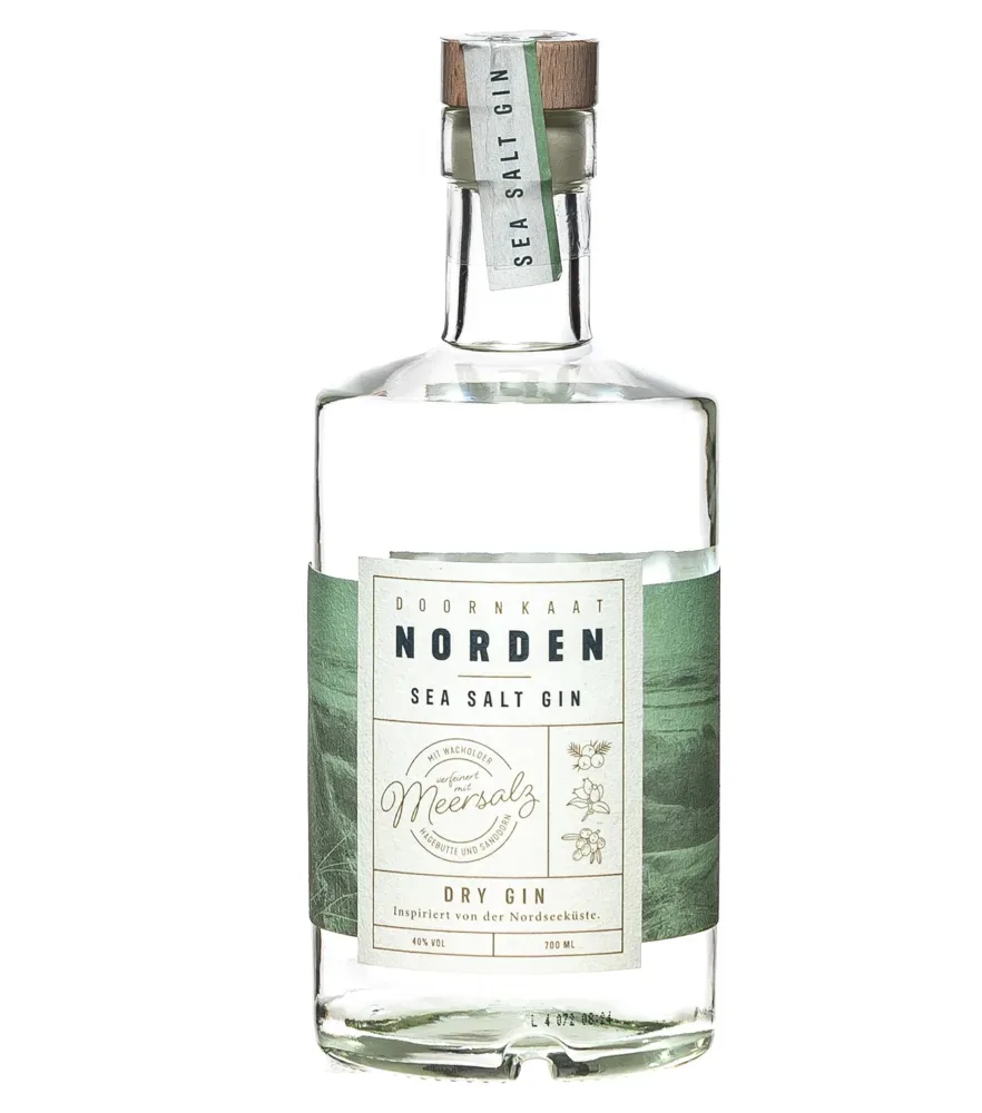 Doornkaat Norden Sea Salt Dry Gin / 40 % vol / 0,7 Liter-Flasche