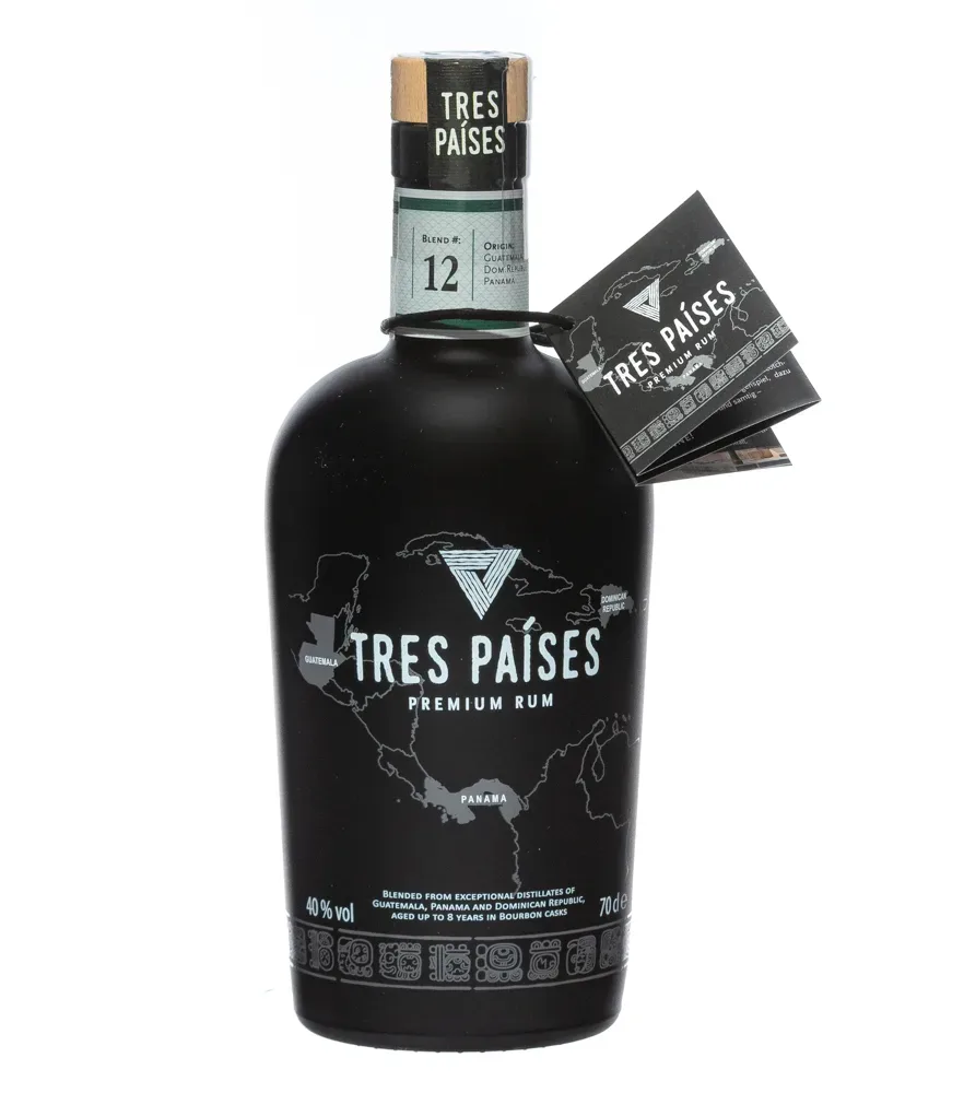 Tres Países Premium Rum / 40 % Vol. / 0,7 Liter-Flasche