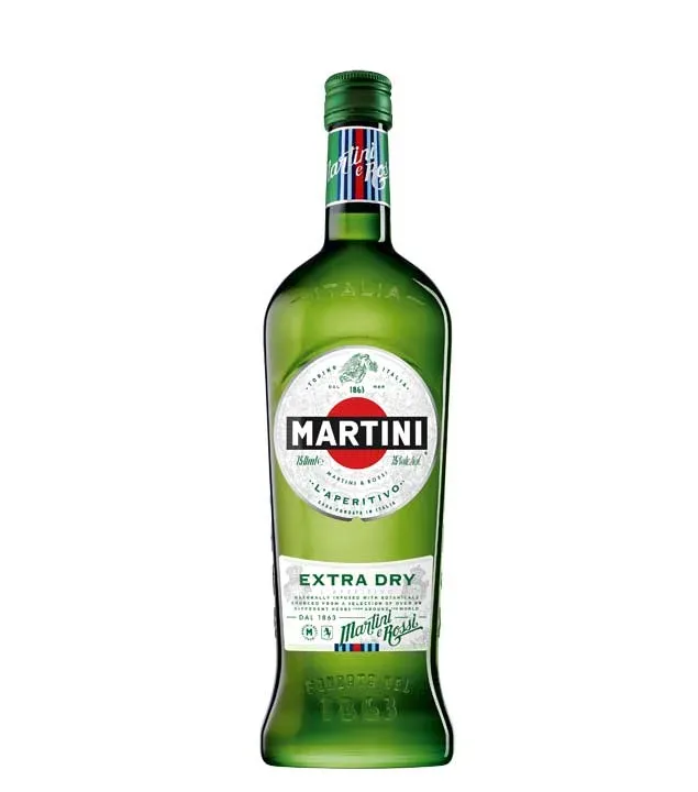 Martini Extra Dry Vermouth / 15 % Vol. / 0,75 Liter-Flasche