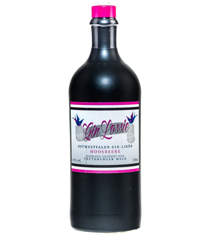 Gin Lossie Moosbeere – Gin-Likör / 40 % Vol. / 0,7 Liter-Flasche