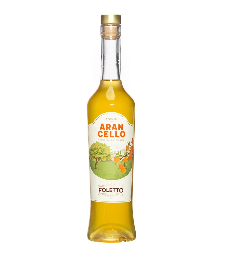 Foletto Arancello Liquore - Orangenlikör / 30 % Vol. / 0,5 Liter-Flasche