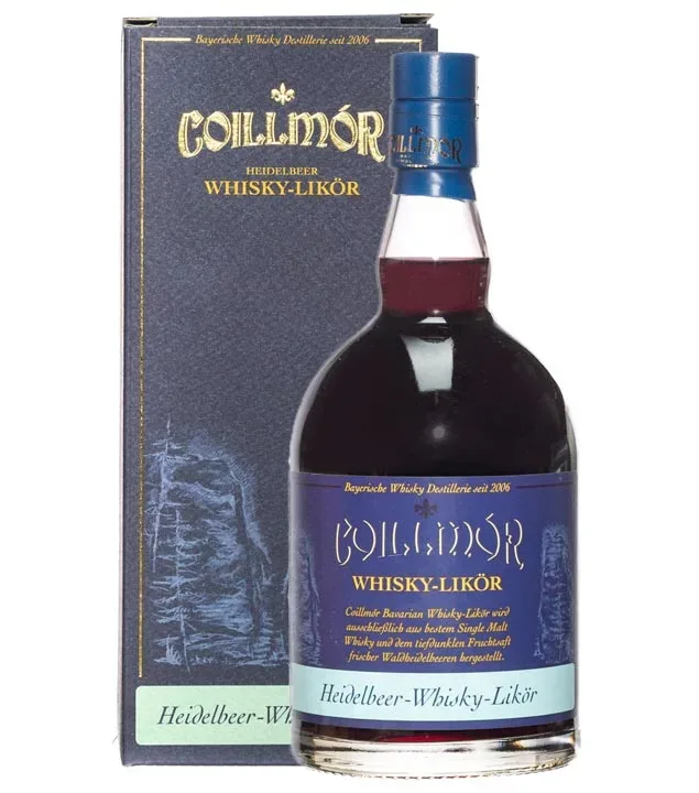 Liebl: Coillmor Heidelbeer-Whisky-Likör / 30 % Vol. / 0,7 Liter-Flasche in Geschenkkarton
