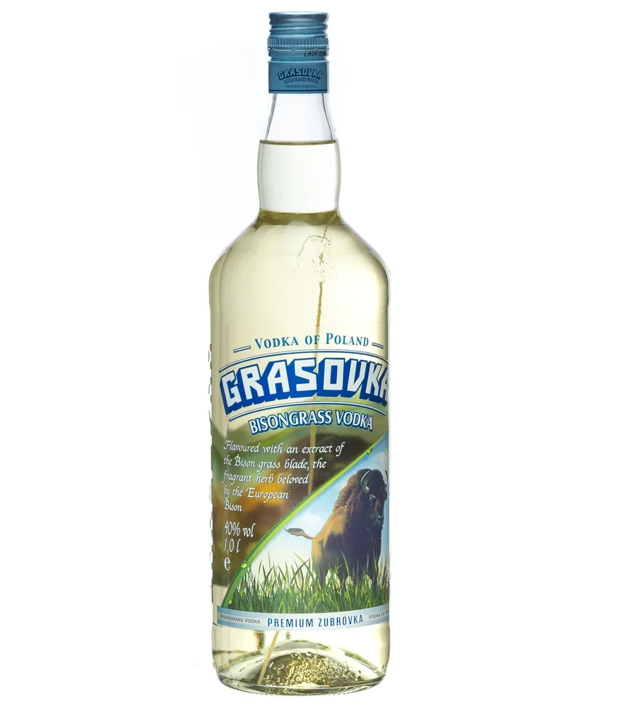 Grasovka Bisongrass Vodka / 38 % Vol. / 1,0 Liter-Flasche