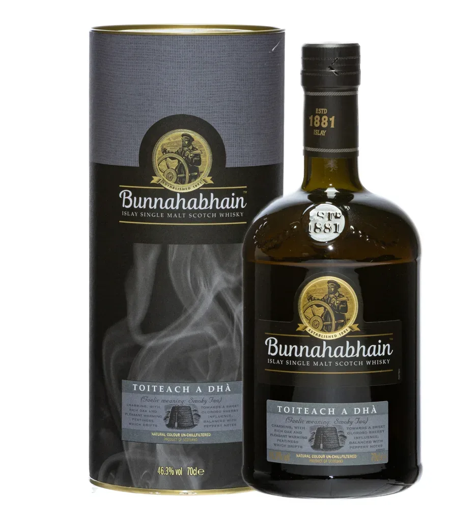 Bunnahabhain Toiteach A Dha Islay Single Malt Scotch Whisky /  46,3 % Vol. / 0,7 Liter-Flasche in Geschenkdose