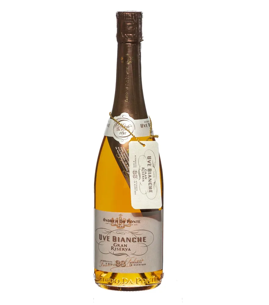 Andrea Da Ponte Uve Bianche Gran Riserva Acquavite d’Uva / 38 % Vol. / 0,7 L Flasche in Geschenkbox