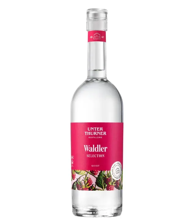 Unterthurner: Waldler Selection Wald-Himbeer Spirituose / 39 % vol / 0,5 Liter - Flasche