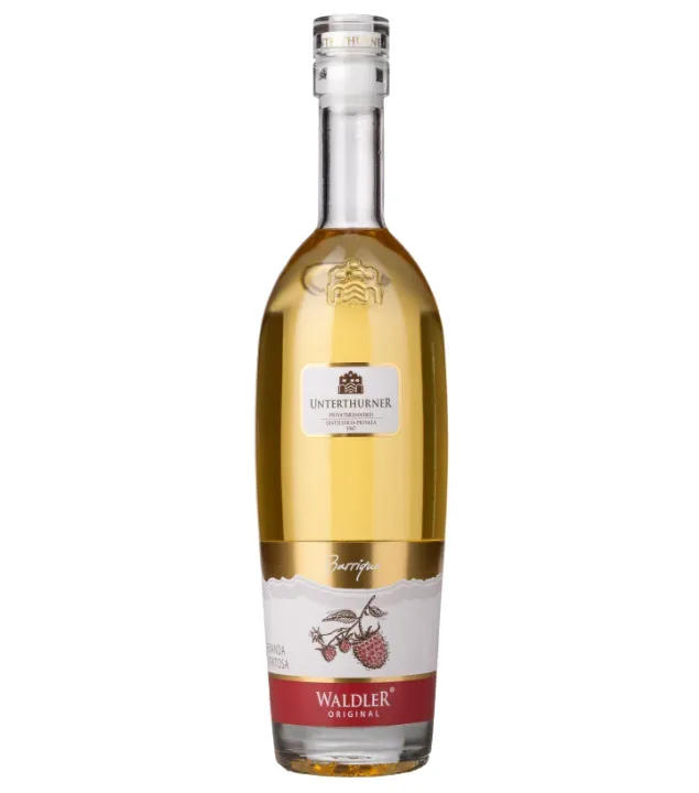Unterthurner Waldler Barrique Wald-Himbeerschnaps / 39 % vol. / 0,5 Liter - Flasche