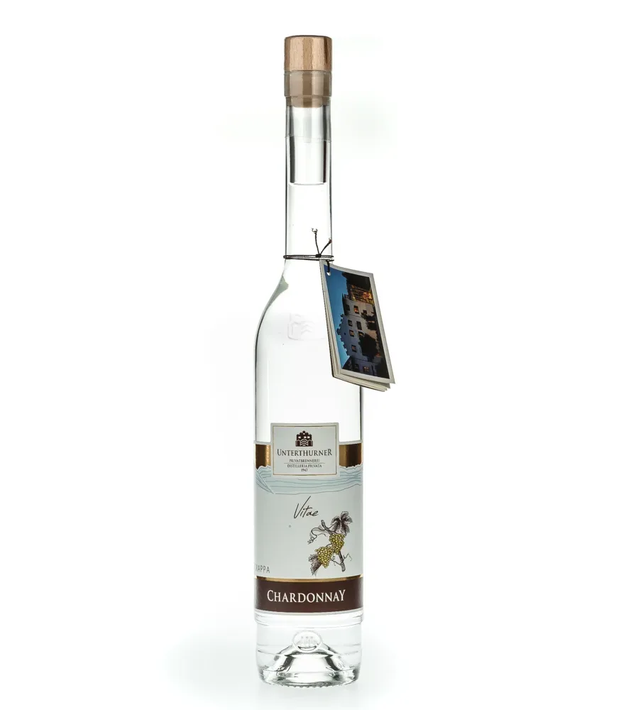 Unterthurner Grappa Chardonnay Vitae / 42 % vol. / 0,5 Liter-Flasche