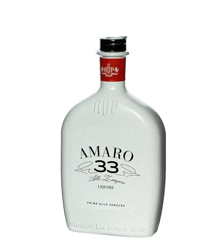 Andrea da Ponte Amaro 33 Allo Zenzero Liquore / 33 % Vol. / 0,5 Liter-Flasche