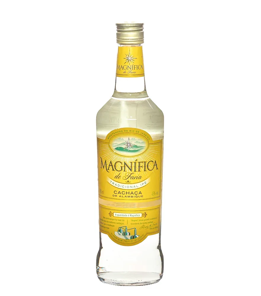 Magnífica de Faria Tradicional IPÈ Cachaça de Alambique / 45 % Vol. / 0,7 Liter-Flasche