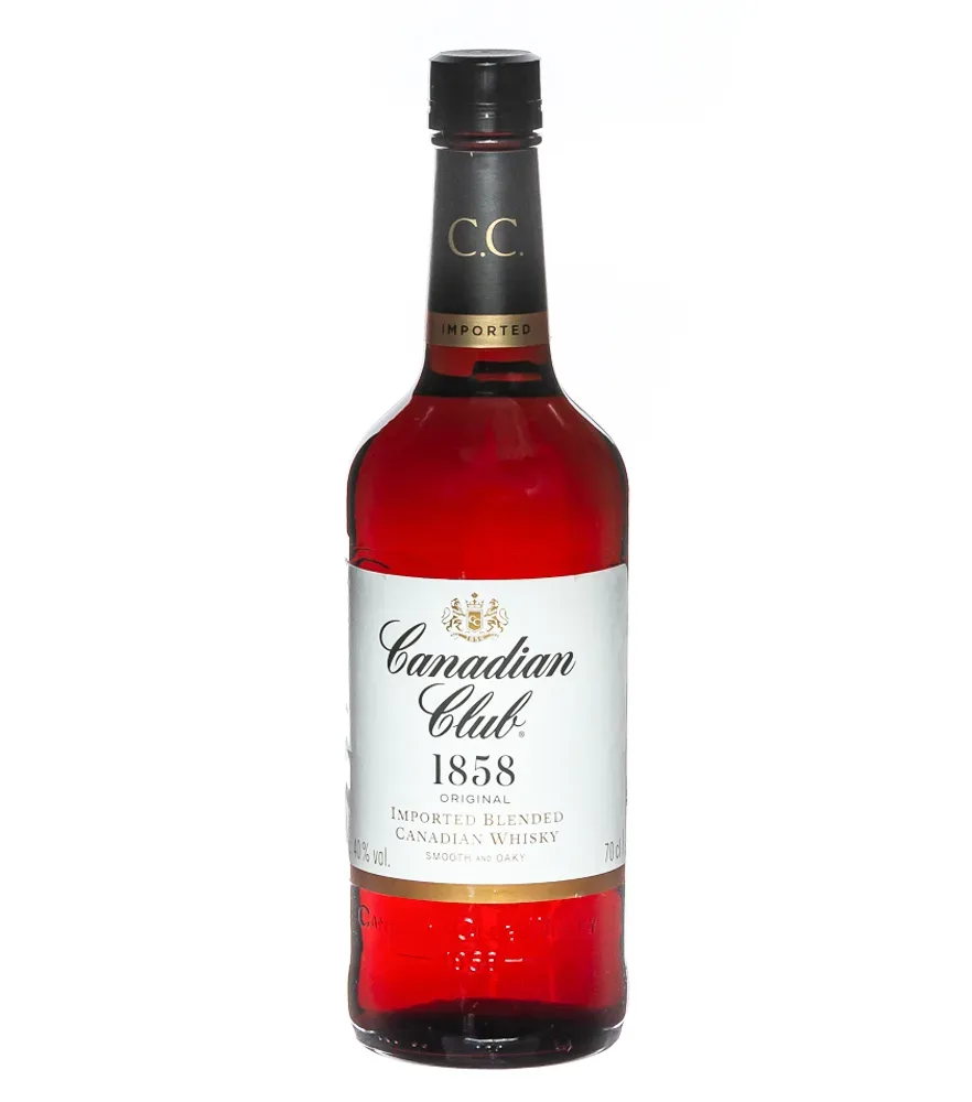 Canadian Club 1858 Original Imported Blended Canadian Whisky / 40 % Vol. / 0,7 Liter-Flasche