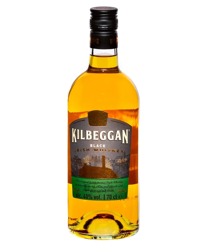 Kilbeggan Black Irish Whiskey / 40 % Vol. / 0,7 Liter-Flasche