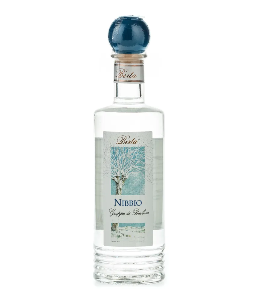 Distillerie Berta Nibbio - Grappa di Barbera / 40 % vol. / 0,2 Liter-Flasche