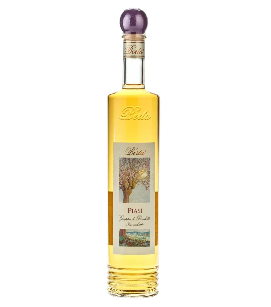 Distillerie Berta Piasì Grappa di Brachetto Invecchiata / 40 % Vol. / 0,7 Liter-Flasche
