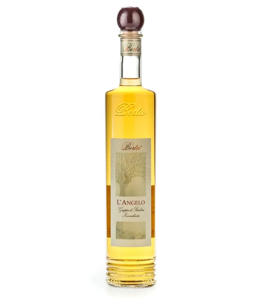 Distillerie Berta L’Angelo – Grappa di Barbera Invecchiata / 40 % vol. / 0,7 Liter-Flasche