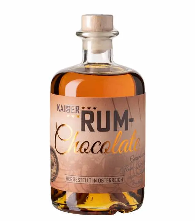 Prinz: Kaiser Rum-Chocolate Likör mit Inländerrum / 40 % vol / 0,5 Liter-Flasche