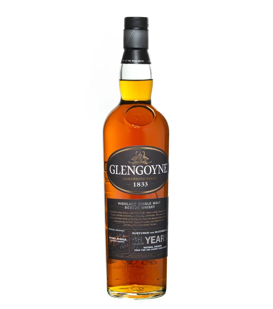 Glengoyne 21 Jahre Highland Single Malt Scotch Whisky / 43 % Vol. / 0,7 L in Geschenkschatulle