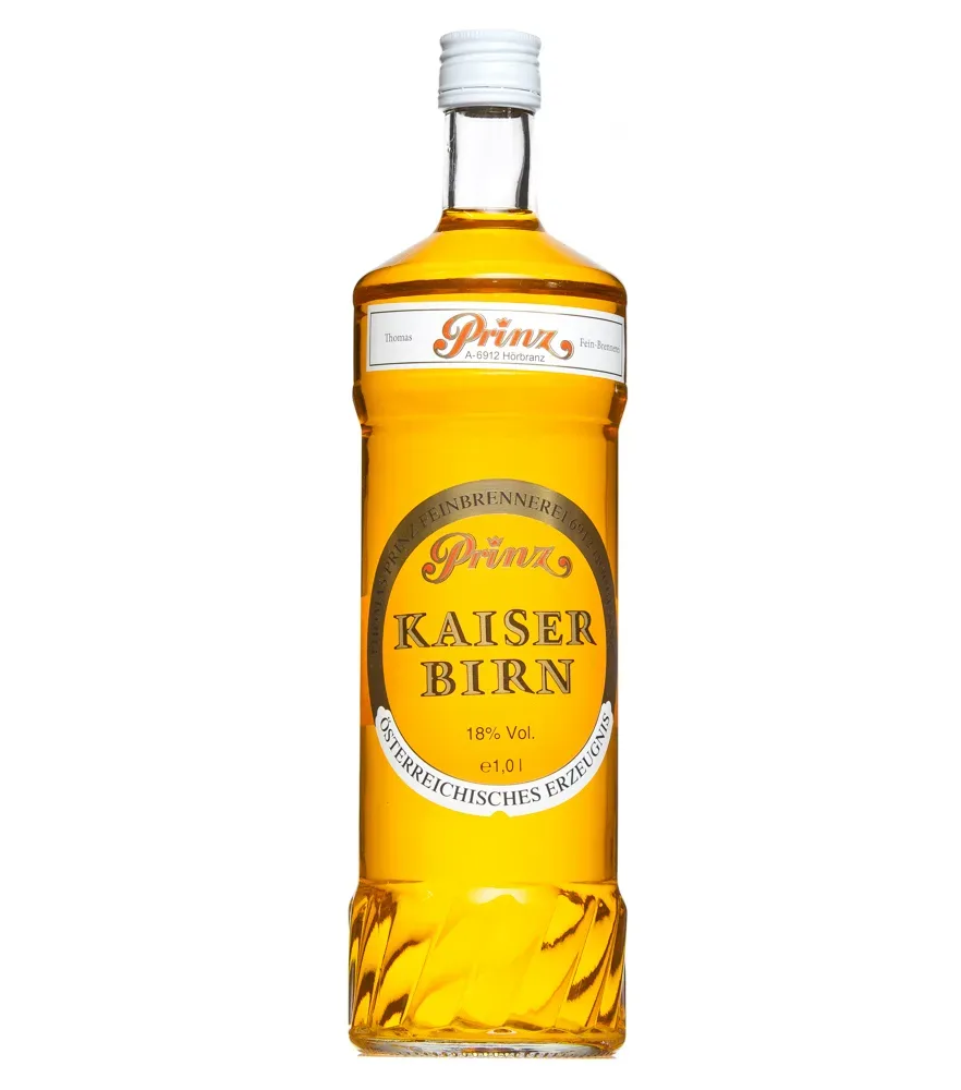 Prinz Kaiserbirn Likör Birnenlikör / 18 % Vol. / 1,0 Liter-Flasche