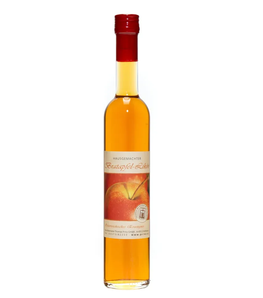 Prinz Bratapfel Likör / 16 % Vol. / 0,5 Liter-Flasche