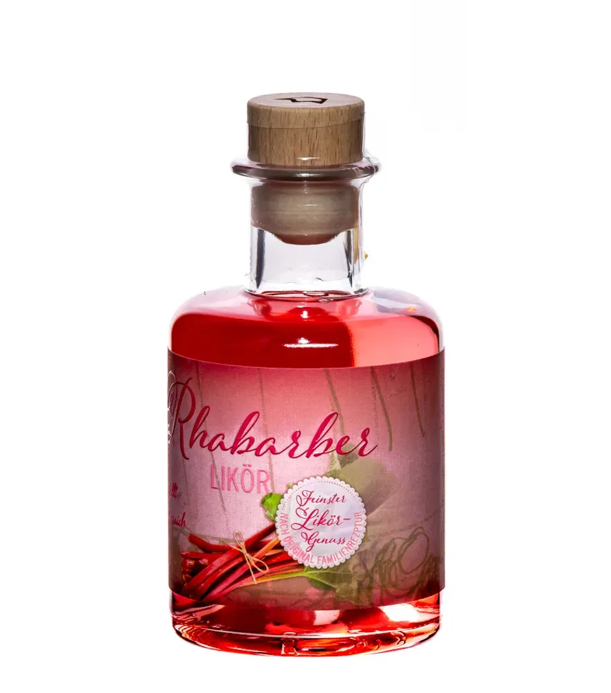 Prinz Rhabarber-Likör / 16 % Vol. / 0,2 Liter-Flasche