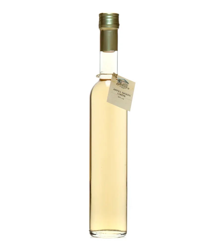 Prinz: Apfel-Mohn-Likör / 16% Vol. / 0,5 Liter - Flasche