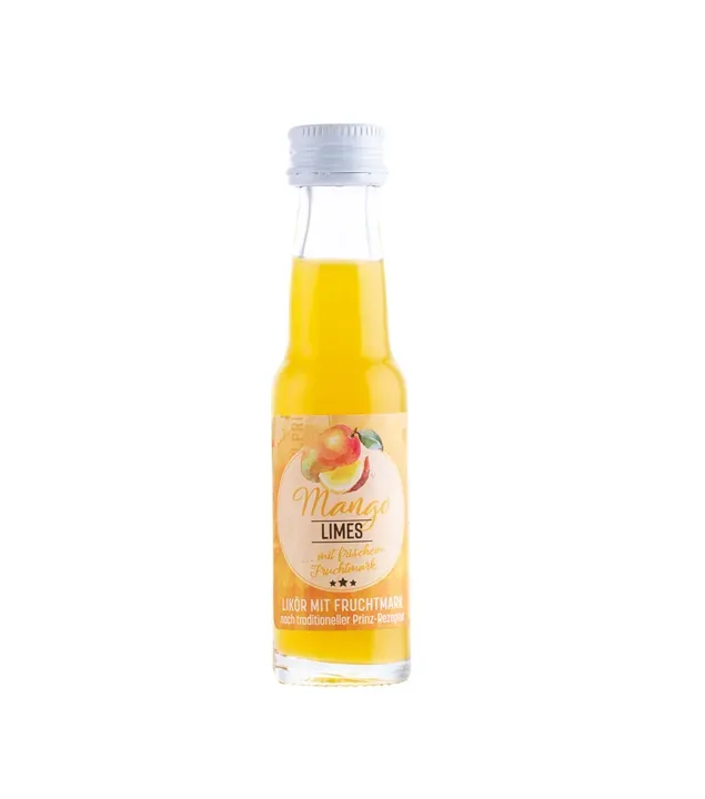 Prinz Mango-Limes Miniatur / 16 % Vol. / 0,02 Liter-Flasche