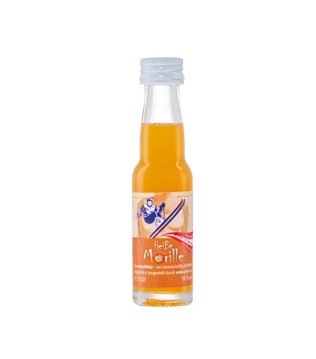 Prinz Heiße Marille Miniatur / 16 % Vol. / 0,02 Liter-Flasche
