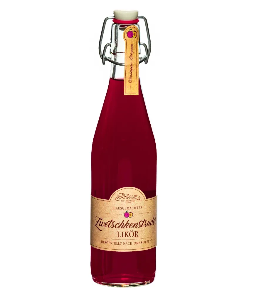 Prinz: Zwetschkenstrudel Likör / 16 % Vol. / 0,5 Liter-Flasche